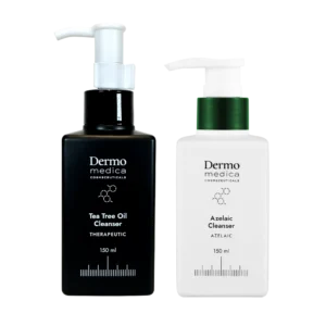 Dermomedica Zestaw Tea Tree Oil Cleanser 150 ml + Azelaic Cleanser 150 ml